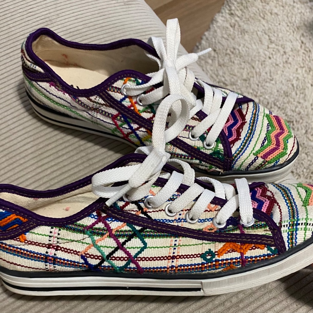 Unique Guatemala Made Colorful Sneakers